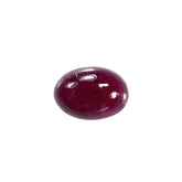 RUBY PLAIN OVAL CAB 7X5MM 1.45 Cts.