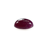 RUBY PLAIN OVAL CAB 7X5MM 1.45 Cts.