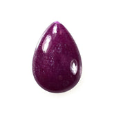 RUBY PLAIN LENTIL PEAR 12X8.20MM 3.67 Cts.