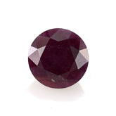 RUBY CUT ROUND (DARK-RED/OPAQUE/CLEAN) 9.00X9.00 MM 3.60 CTS
