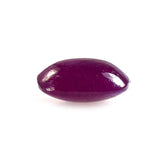 RUBY INDIAN PLAIN LENTIL CUSHION (OPAQUE)(MEDIUM)(CLEAN) 8.00X8.00 MM 2.55 CTS