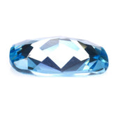 SKY BLUE TOPAZ PRINCESS CUT BACK CUSHION 16X14.50MM 11.07 Cts.