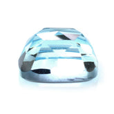 SKY BLUE TOPAZ ROSE CUT CUSHION CAB 10MM 6.19 Cts.