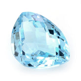 SKY BLUE TOPAZ CHECKER CUT FANCY 13X10MM 6.65 Cts.