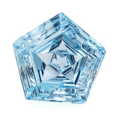 SKY BLUE TOPAZ STAR PENTAGON (DES#95) 15MM 13.43 Cts.