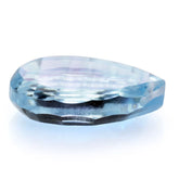 SKY BLUE TOPAZ CONCAVE PLATE (FULL DRILL) (DES#16) 16X12MM 9.20 Cts.