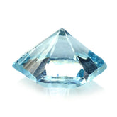 SKY BLUE TOPAZ CONCAVE SPLENDOR CUT HEXAGON (DES#76) 12MM 8.38 Cts.