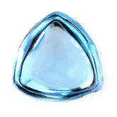 SKY BLUE TOPAZ TRILLION CAB 14MM 13.65 Cts.