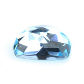 SKY BLUE TOPAZ ROSE CUT CUSHION CAB 10MM 4.43 Cts.