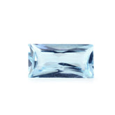 SKY BLUE TOPAZ PRINCESS CUT BAGUETTE 8X4MM 1.06 Cts.