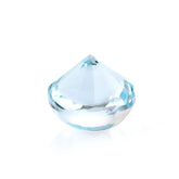 SKY BLUE TOPAZ BUFFTOP WITH CONCAVE TWISTED CUSHION (DES#31) 6MM 1.55 Cts.
