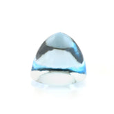 SKY BLUE TOPAZ BULLET CAB 6MM 1.70 Cts.