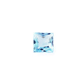 SKY BLUE TOPAZ PRINCESS CUT SQUARE 2MM 0.07 Cts.