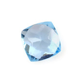 SKY BLUE TOPAZ CHECKER CUT CUSHION 6MM 1.07 Cts.