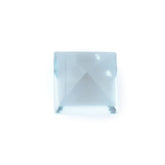 SKY BLUE TOPAZ PYRAMID SQUARE CAB 5MM 0.97 Cts.