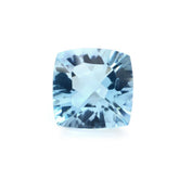 SKY BLUE TOPAZ CONCAVE CUT CUSHION 6MM 1.23 Cts.