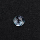 SKY BLUE TOPAZ ROSE CUT ROUND CAB 2.50MM 0.05 Cts.