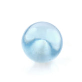 SKY BLUE TOPAZ PLAIN BALLS (HALF DRILL 0.80MM) 7MM 3.43 Cts.
