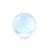 SKY BLUE TOPAZ PLAIN BALLS (HALF DRILL 0.80MM) 7MM 3.43 Cts.