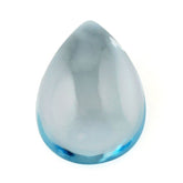 SKY BLUE TOPAZ PEAR CAB 16X12MM 9.30 Cts.