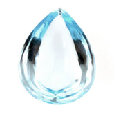 SKY BLUE TOPAZ PEAR CAB 16X12MM 9.30 Cts.