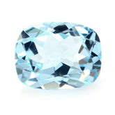 SKY BLUE TOPAZ CUT CUSHION 10X7.50MM 2.94 Cts.