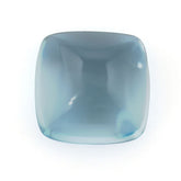 SKY BLUE TOPAZ PYRAMID CUSHION CAB 10MM 5.95 Cts.