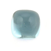 SKY BLUE TOPAZ CUSHION CAB (HIGH DOME) 8MM 4.45 Cts.