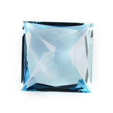SKY BLUE TOPAZ PRINCESS CUT SQUARE 9MM 3.75 Cts.