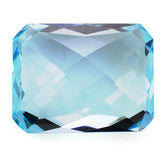 SKY BLUE TOPAZ BRIOLETTE OCTAGON 13X10MM 7.70 Cts.