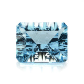 SKY BLUE TOPAZ CONCAVE SPLENDOR CUT OCTAGON (DES#41) 10X8MM 4.11 Cts.