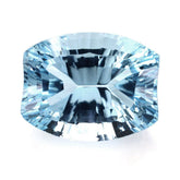 SKY BLUE TOPAZ CONCAVE NARROW BARREL (DES#108) 12X9.50MM 6.50 Cts.