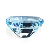 SKY BLUE TOPAZ CONCAVE NARROW BARREL (DES#108) 12X9.50MM 6.50 Cts.