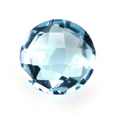 SKY BLUE TOPAZ BRIOLETTE ROUND 8MM 2.28 Cts.
