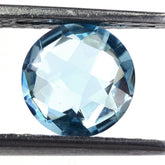 SKY BLUE TOPAZ BRIOLETTE ROUND 8MM 2.28 Cts.