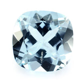 SKY BLUE TOPAZ CUT CUSHION 9MM 3.35 Cts.