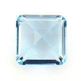 SKY BLUE TOPAZ CUT SQUARE - OCTAGON 8MM 2.90 Cts.