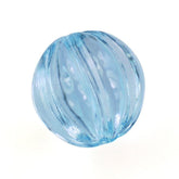 SKY BLUE TOPAZ MELON CARVED BALLS (DES#69) 8MM 4.35 Cts.