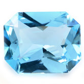 SKY BLUE TOPAZ CUT OCTAGON (SI) 20X16MM 25.10 Cts.