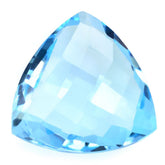 SKY BLUE TOPAZ BRIOLETTE TRILLION 16MM 11.88 Cts.