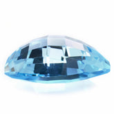 SKY BLUE TOPAZ BRIOLETTE TRILLION 16MM 11.88 Cts.