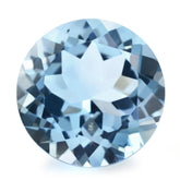 SKY BLUE TOPAZ CUT ROUND 14MM 11.67 Cts.