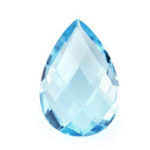 SKY BLUE TOPAZ BRIOLETTE PEAR 12X8MM 3.23 Cts.
