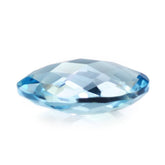 SKY BLUE TOPAZ BRIOLETTE OVAL 14X10MM 6.37 Cts.