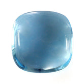 SKY BLUE TOPAZ CUSHION CAB 12MM 9.33 Cts.