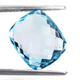 SKY BLUE TOPAZ BRIOLETTE CUSHION 14X12MM 10.00 Cts.