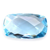 SKY BLUE TOPAZ BRIOLETTE CUSHION 14X8MM 4.88 Cts.