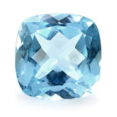 SKY BLUE TOPAZ CUT CUSHION 10MM 5.14 Cts.
