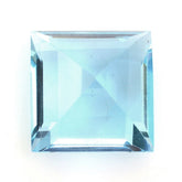 SKY BLUE TOPAZ CUT SQUARE 11.50MM 9.60 Cts.