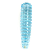 SKY BLUE TOPAZ SPIRAL CARVED DROPS (DES#149) (HALF DRILL) 28X7MM 14.65 Cts.